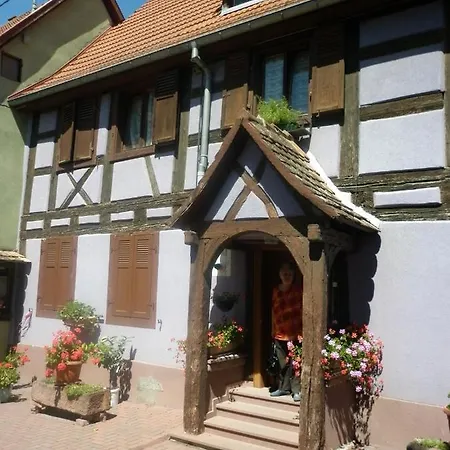 Maison bleue Petermann Marckolsheim Extérieur photo